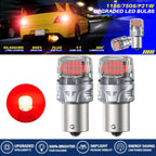 2X 1156 7506 P21W Red LED Brake Stop Tail Light Bulb for BMW Audi
