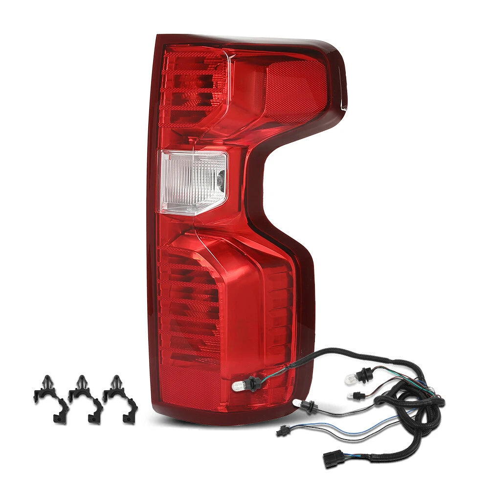 Right Side Incandescent Tail Light for Chevy Silverado (2019–2023)