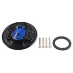 Blue Fuel Gas Tank Cap Cover for BMW S1000RR, S1000R, HP2 SPORT (2010-2016)