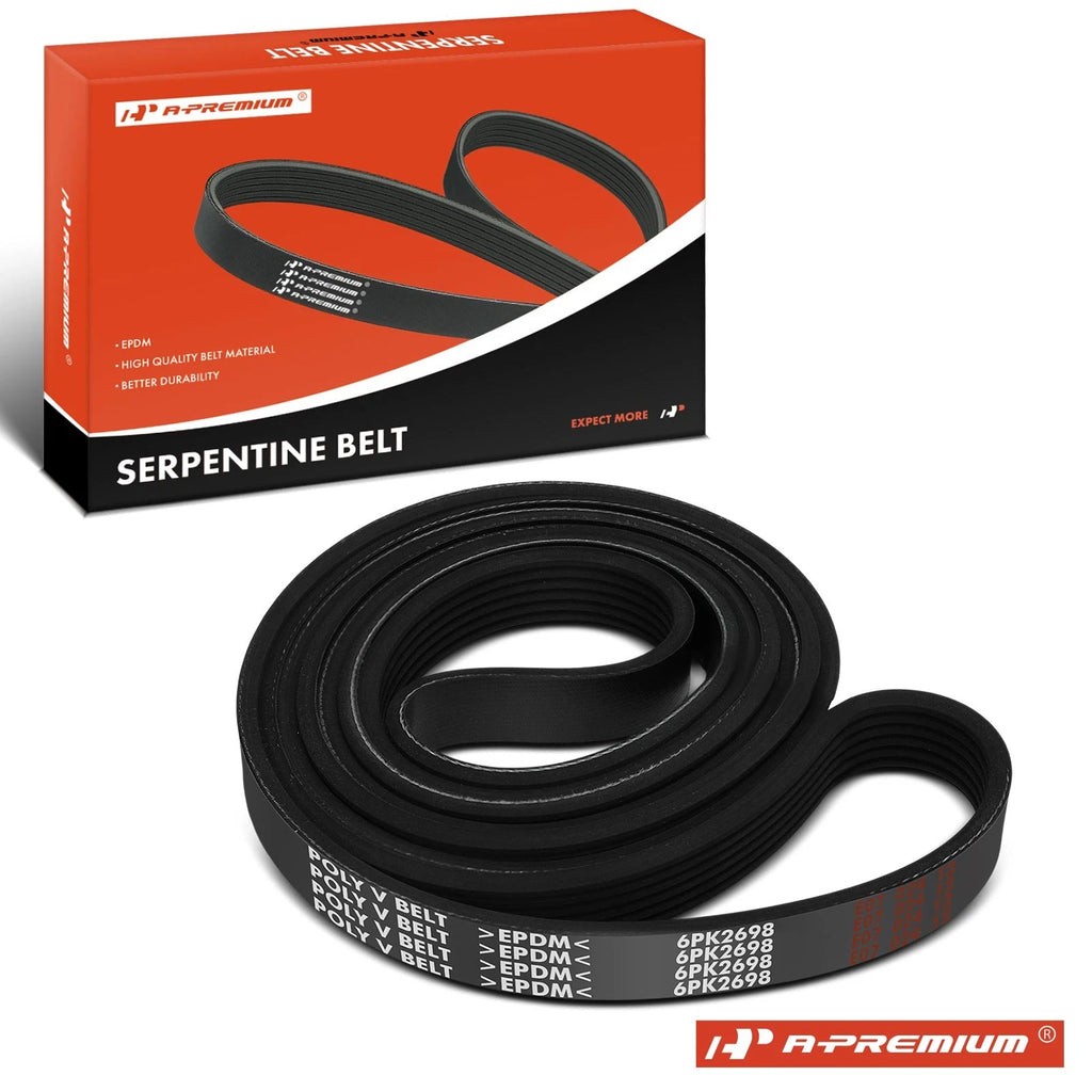 Serpentine Belt for Chevrolet Express 2500 GMC Savana 2500 (2003–2023)