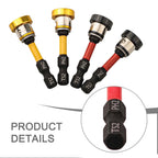 Set of 4 Magnetic Screwdriver Bits for Dry Wall and Woodwork