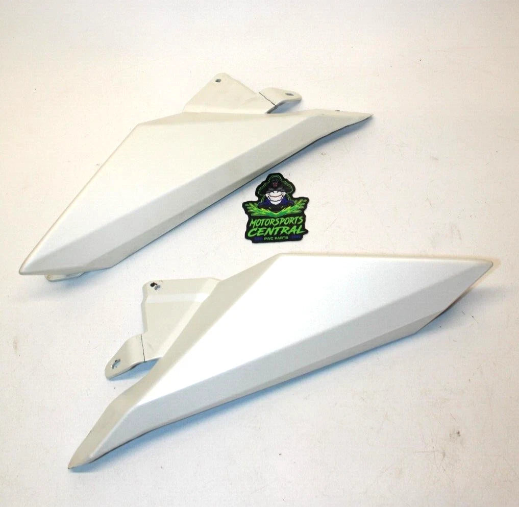 Set of 2 Seat Pad Side Covers for Sea-Doo GTX 260 (2011–2012) Pearl White