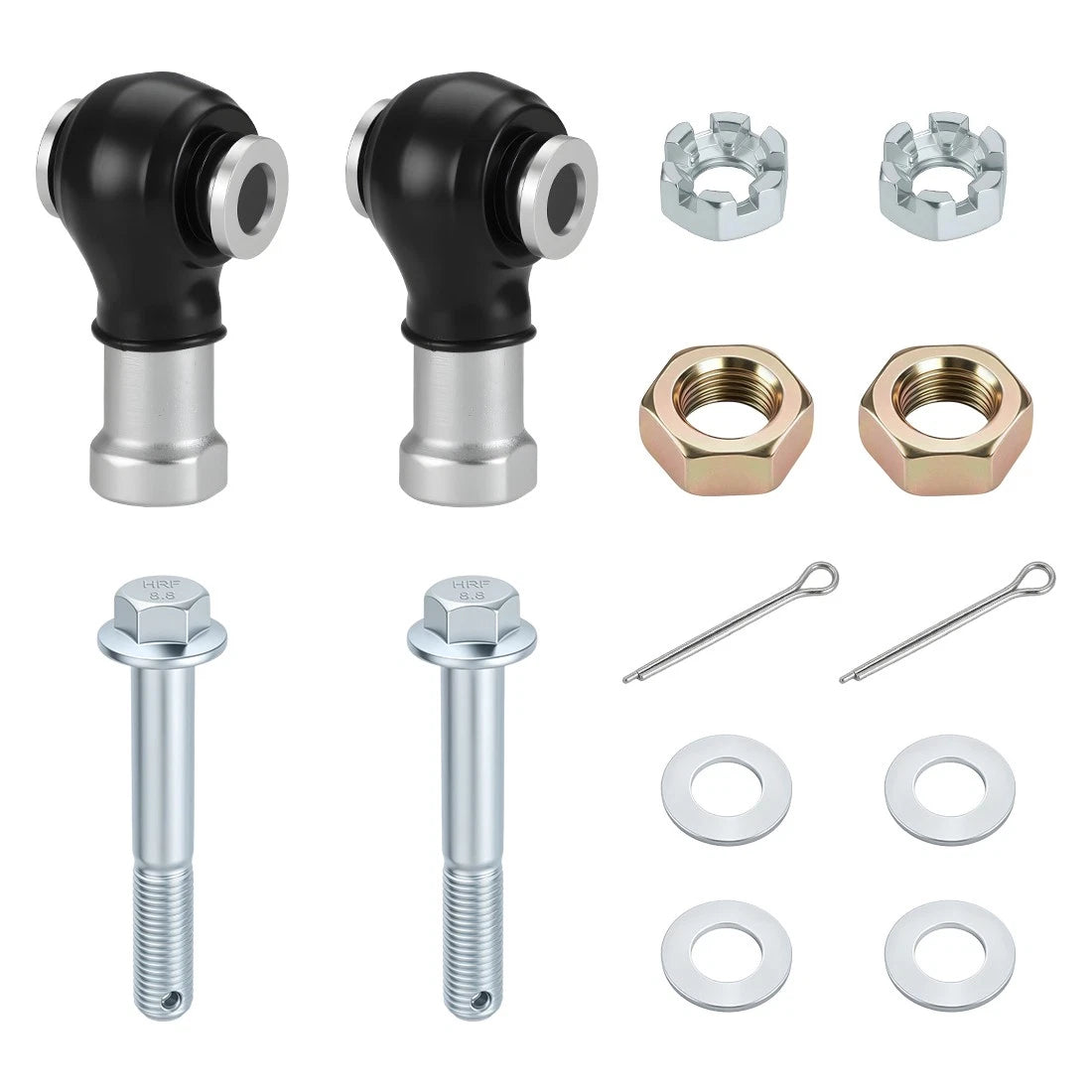 Tie Rod End Kit for Polaris Ranger 570, ETX, EV, RZR 570, 1000, XP, ACE 900, 500 (2013–2023)
