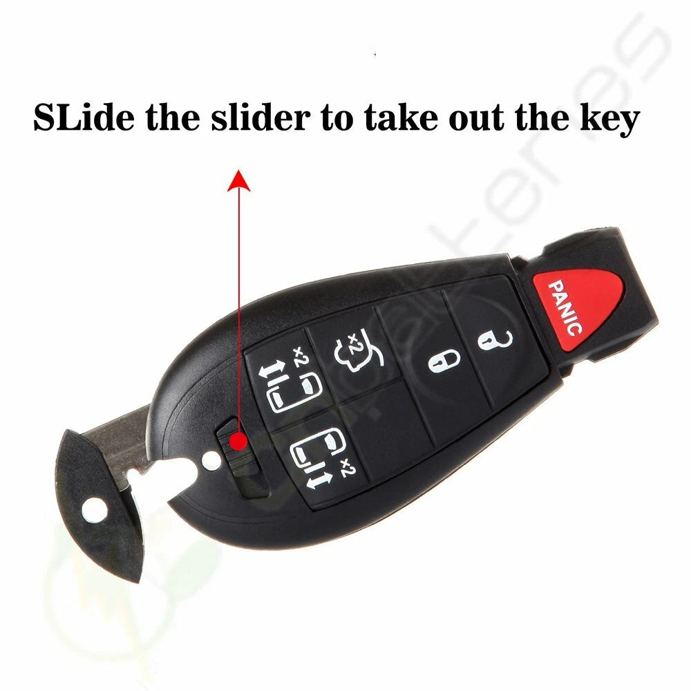 Remote Key Fob for Chrysler Town & Country (2010–2016)