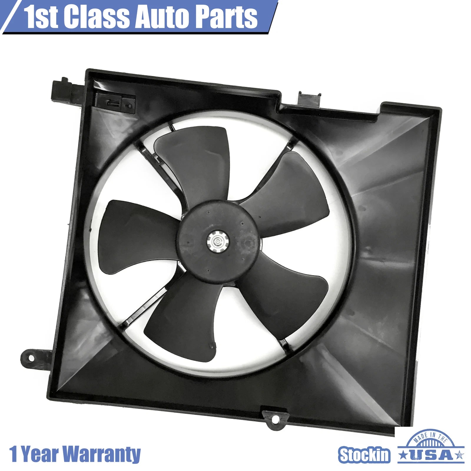 Radiator Cooling Fan Assembly for Chevy Aveo 5, Suzuki Swift, Pontiac Wave (2004–2011) 620-217