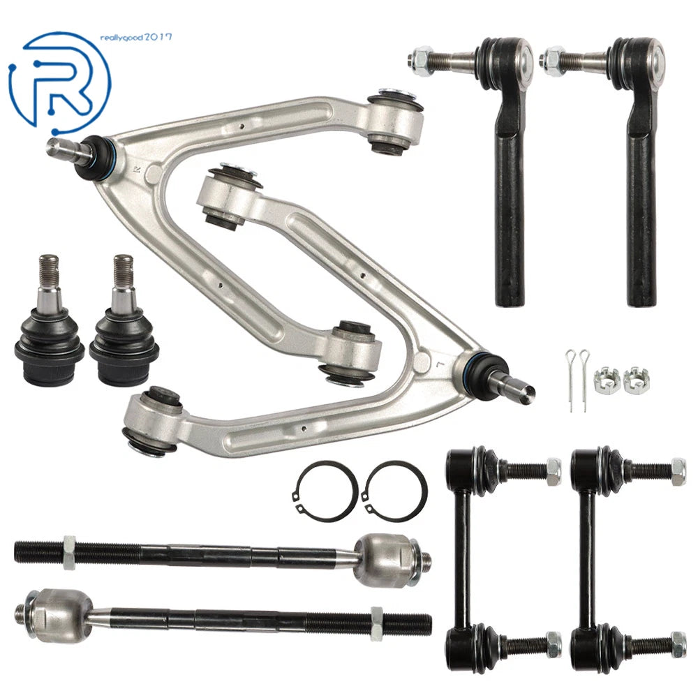 Control Arm Ball Joint Tie Rod End Sway Bar Link for Hummer H3 (2006–2010)