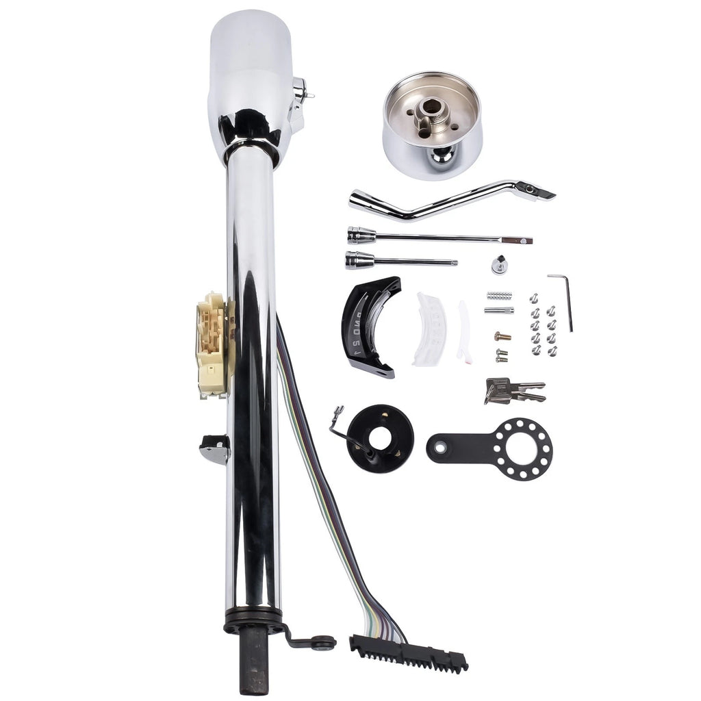 30" Tilt Steering Column for GM Vehicles (Chromed)