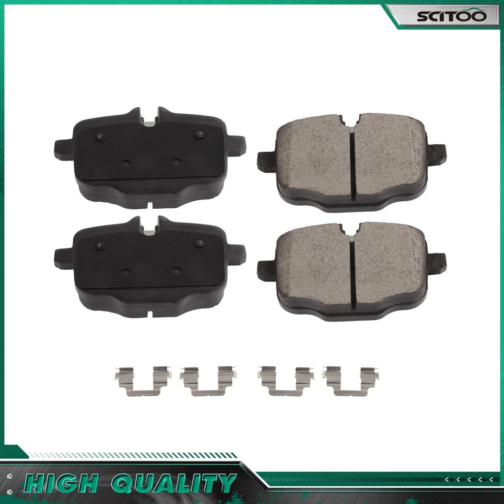 Rear Performance Ceramic Brake Pads for BMW 650i xDrive Gran Coupe (2013–2019)