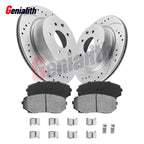 Brake Kit with Rotors and Ceramic Pads for Mazda CX-9 (2007–2015)
