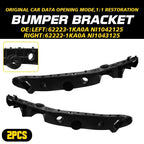 2X Front Bumper Bracket for Nissan Juke (2011–2014)