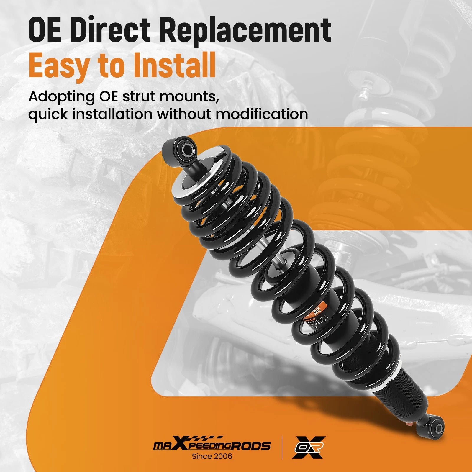 Front Shocks 706203374 for Can-Am XMR Defender 10 & MAX 10 (2019–2022)