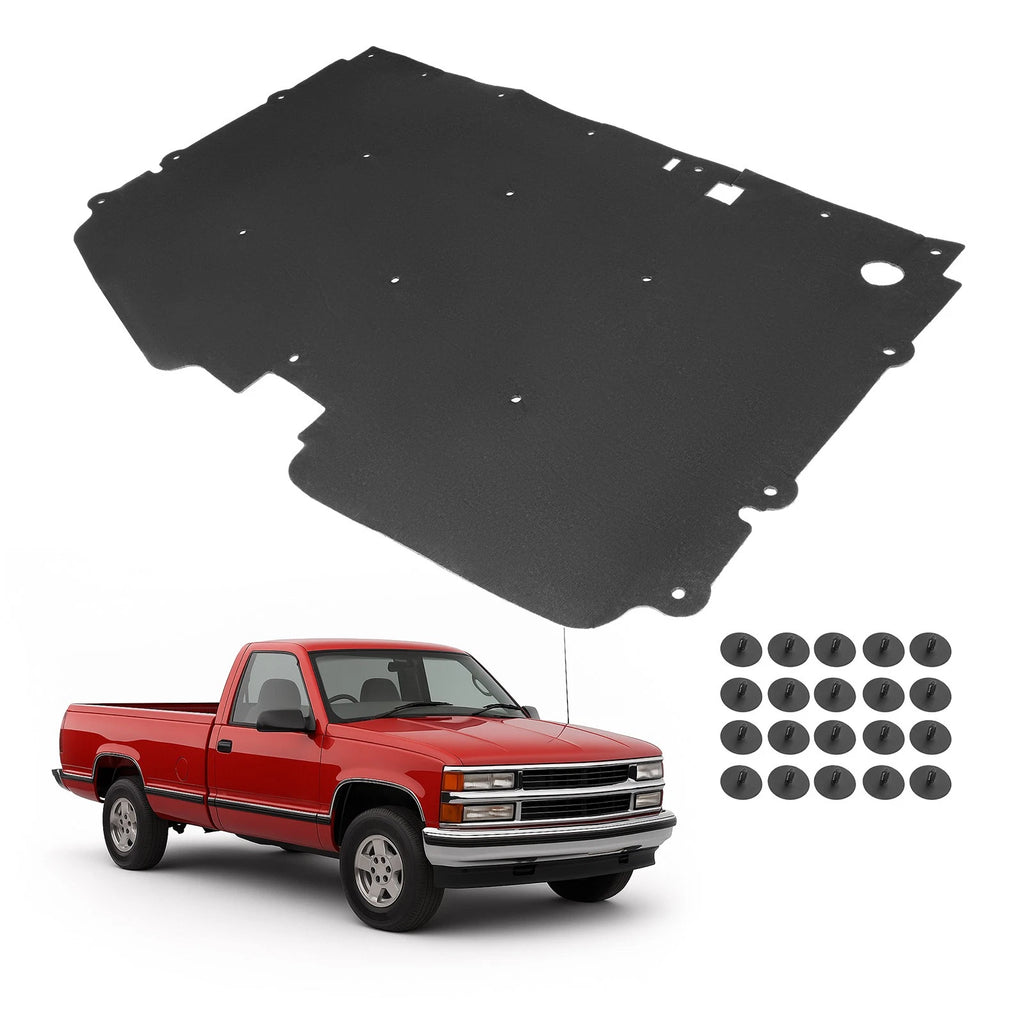 Set of 4 Hood Insulation Pad Clips for Chevrolet GMC C1500 C2500 C3500 Suburban (1988–1998)
