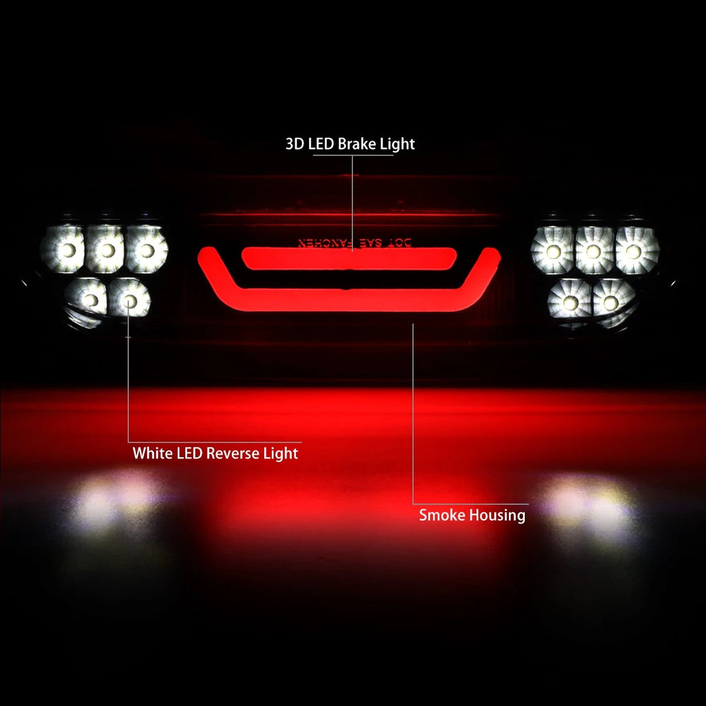 LED Bar Lower 3rd Tail Brake Light for Ford Mustang (2015–2018)