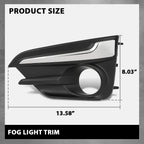 Fog Light Bezel Trim for Subaru Impreza (2017–2019) Left & Right Side