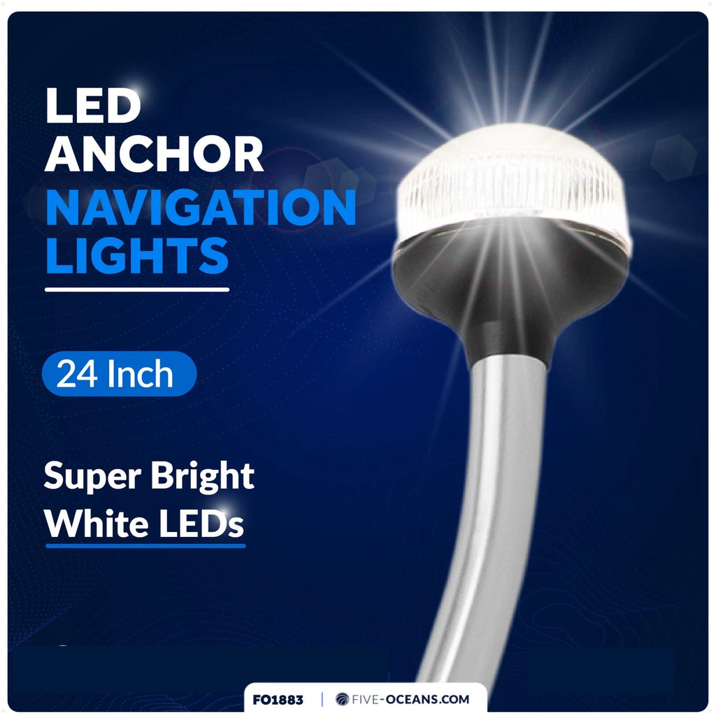 LED Stern Light for Boat Navigation (12V, 24")