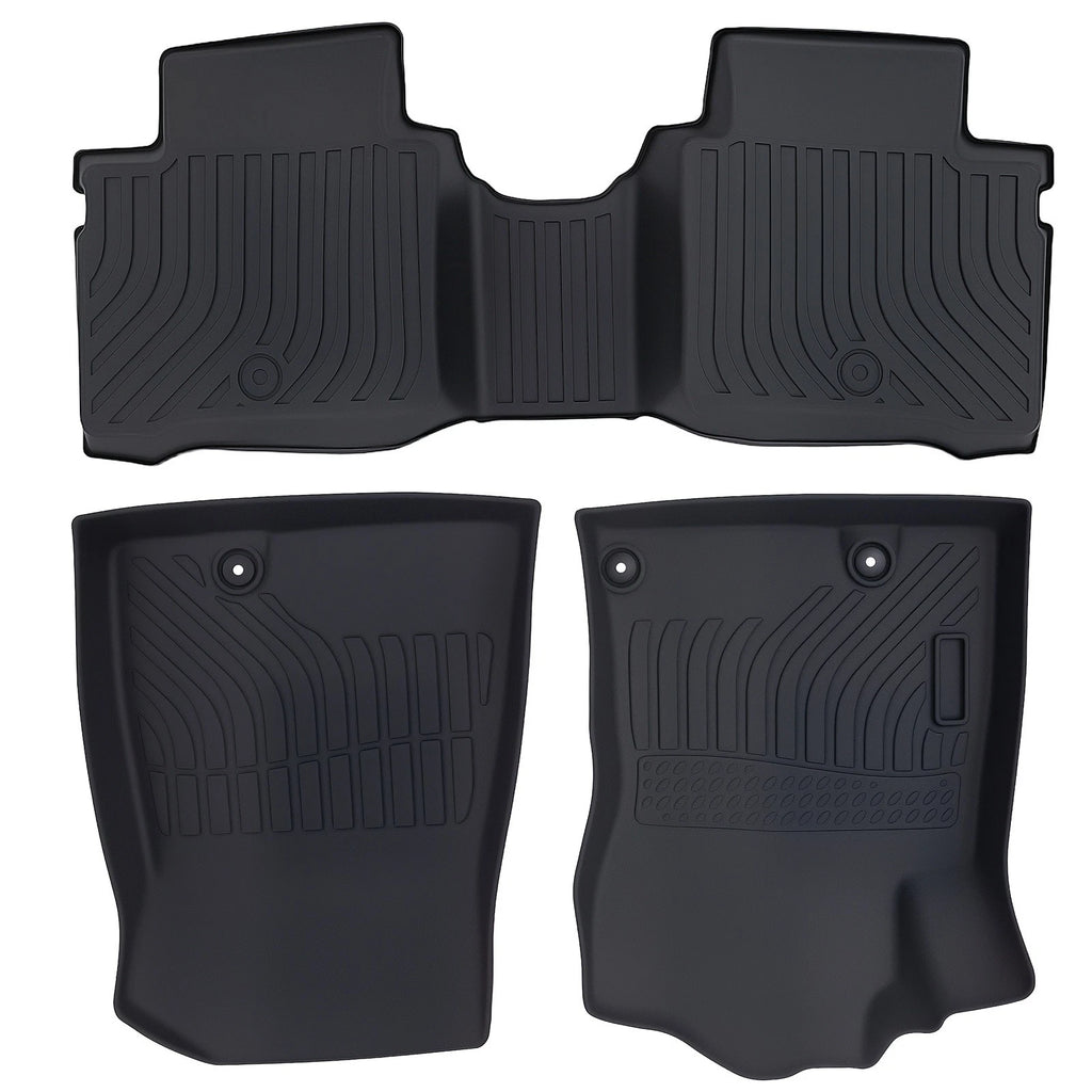 All-Weather TPE Floor Mats for Kia Niro (2023–2024) Black Waterproof