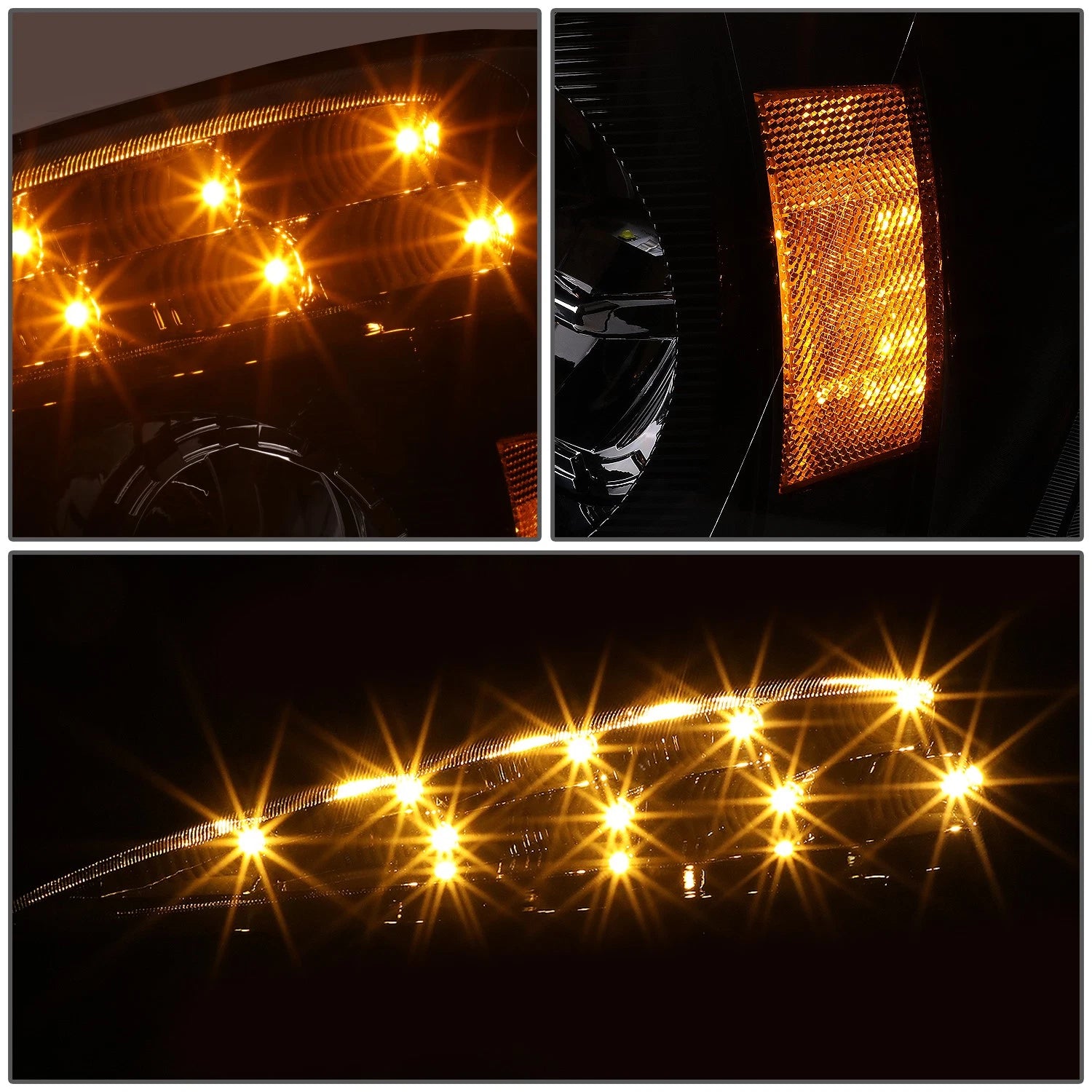 LED Turn Signal Headlight Lamps for Freightliner Cascadia (2008–2017)