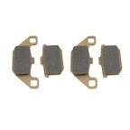 Set of 4 Front Brake Pads for Kawasaki GPz 1000 GTR (1986–1993) GPz 1100 ZL1000
