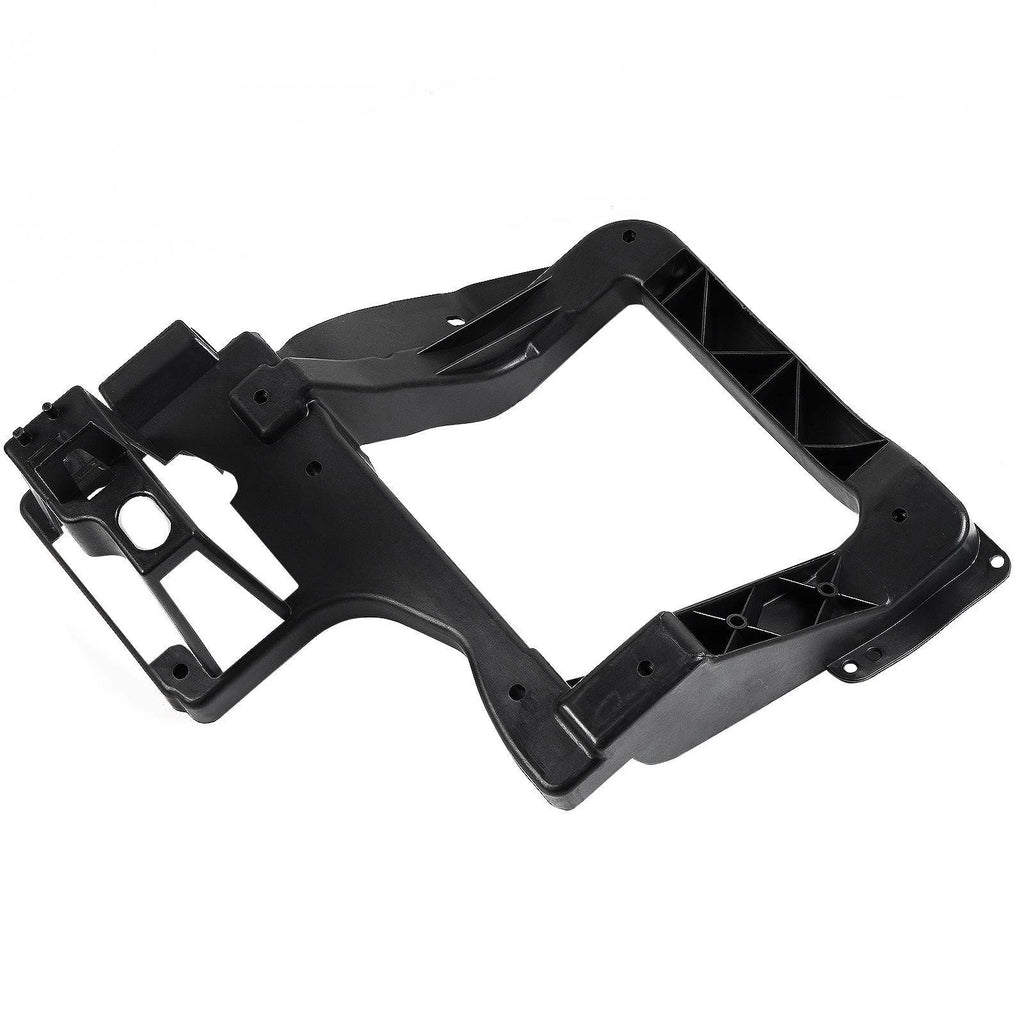 2X Headlight Bracket Set for Jeep Cherokee (2014–2018) Black Plastic