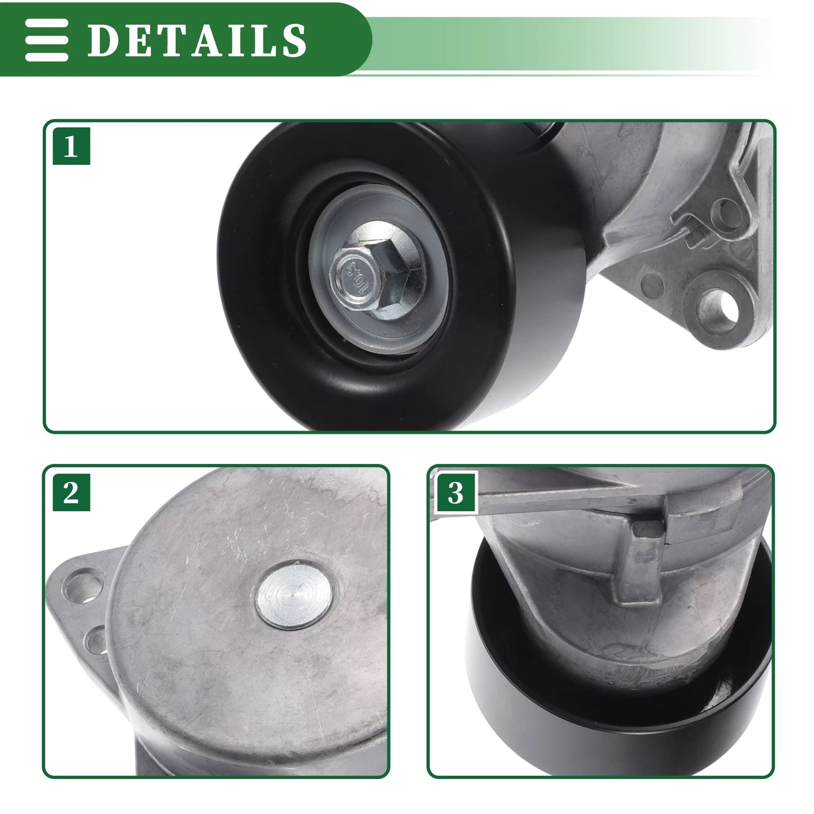 Engine Belt Tensioner Pulley Assembly for Nissan NV3500 (2012–2017) No.119551LA0A