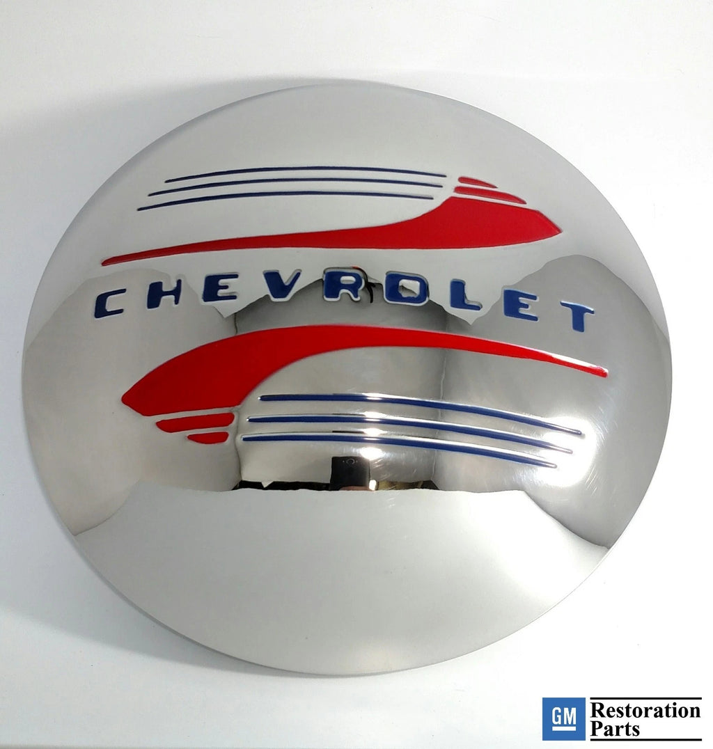 Hubcap Stainless Steel Moon Clip Style for 1941-1948 Chevy Car Truck