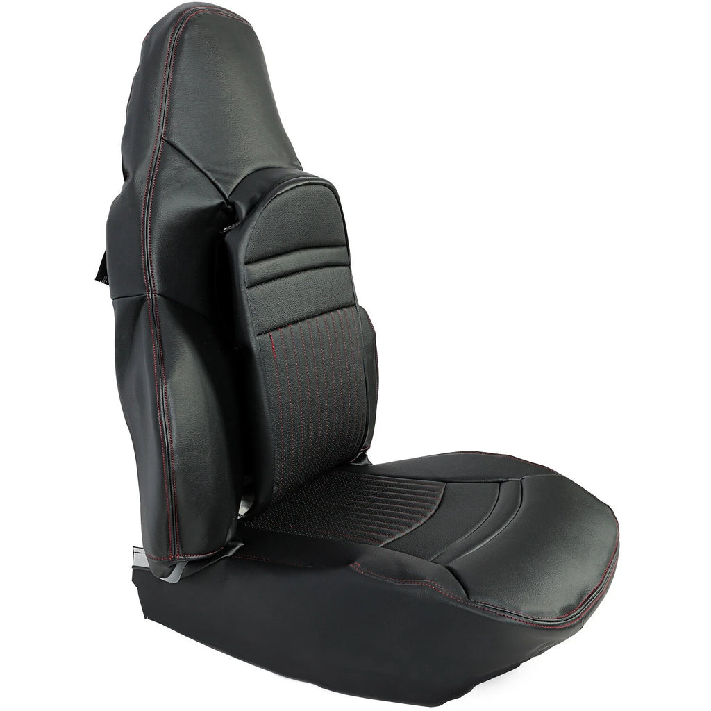 Set of 2 Black Seat Covers for C5 Corvette (1997–2004)