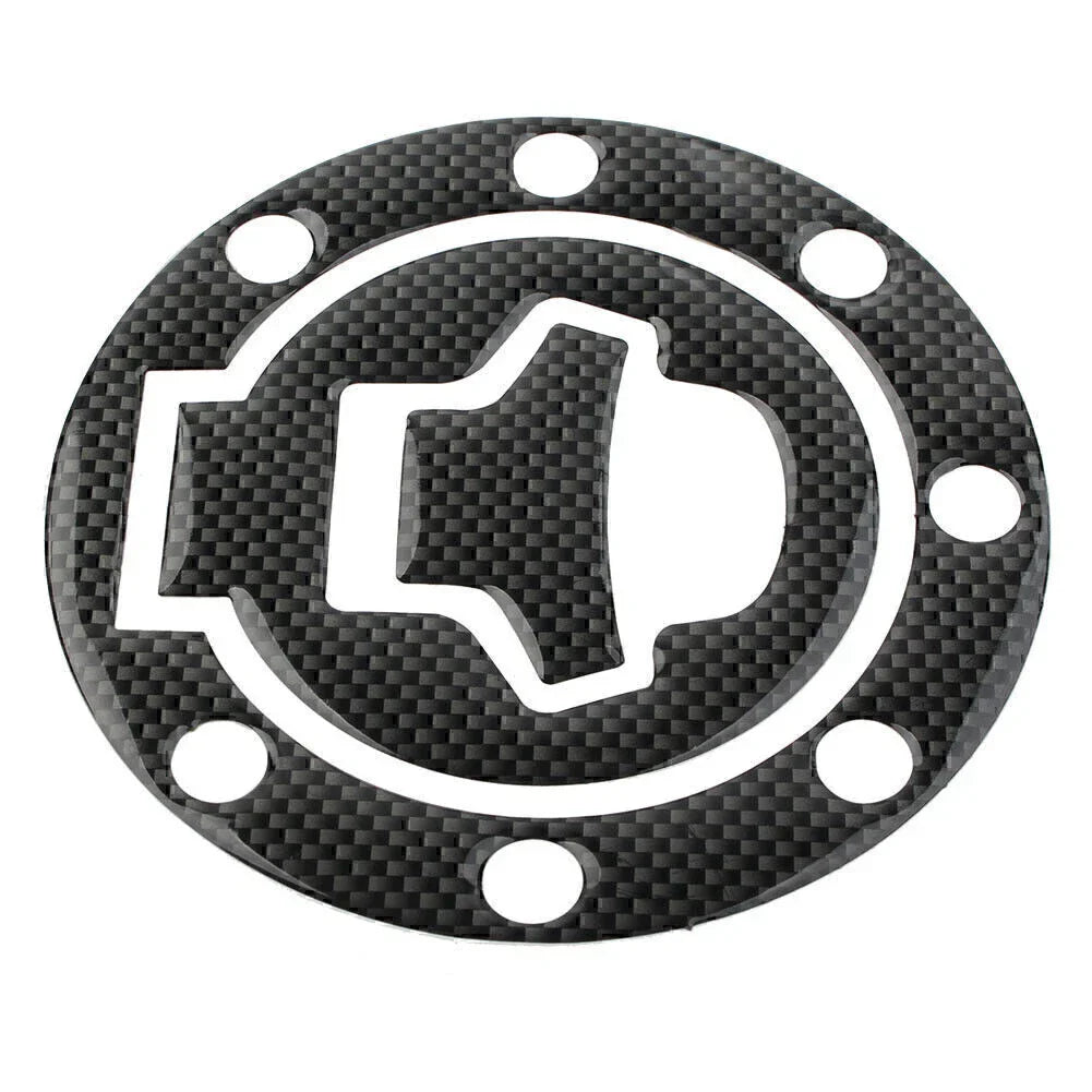 Carbon Fiber ABS Gas Tank Fuel Cap Cover for Suzuki GSXR-600/750 (1997-2003)