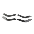 Set of 4 Black Door Handle Cover Trim for Jeep Wrangler JK (2011–2017)