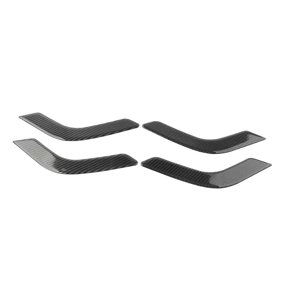 Set of 4 Black Door Handle Cover Trim for Jeep Wrangler JK (2011–2017)