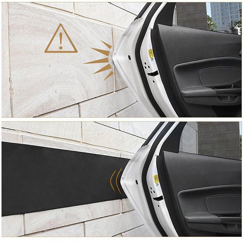 Car Door Bumper Bodywork Protector Foam Strip for Universal Fit