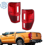 Set of 2 LED Tail Light Assemblies for Ford Ranger (2019-2023)