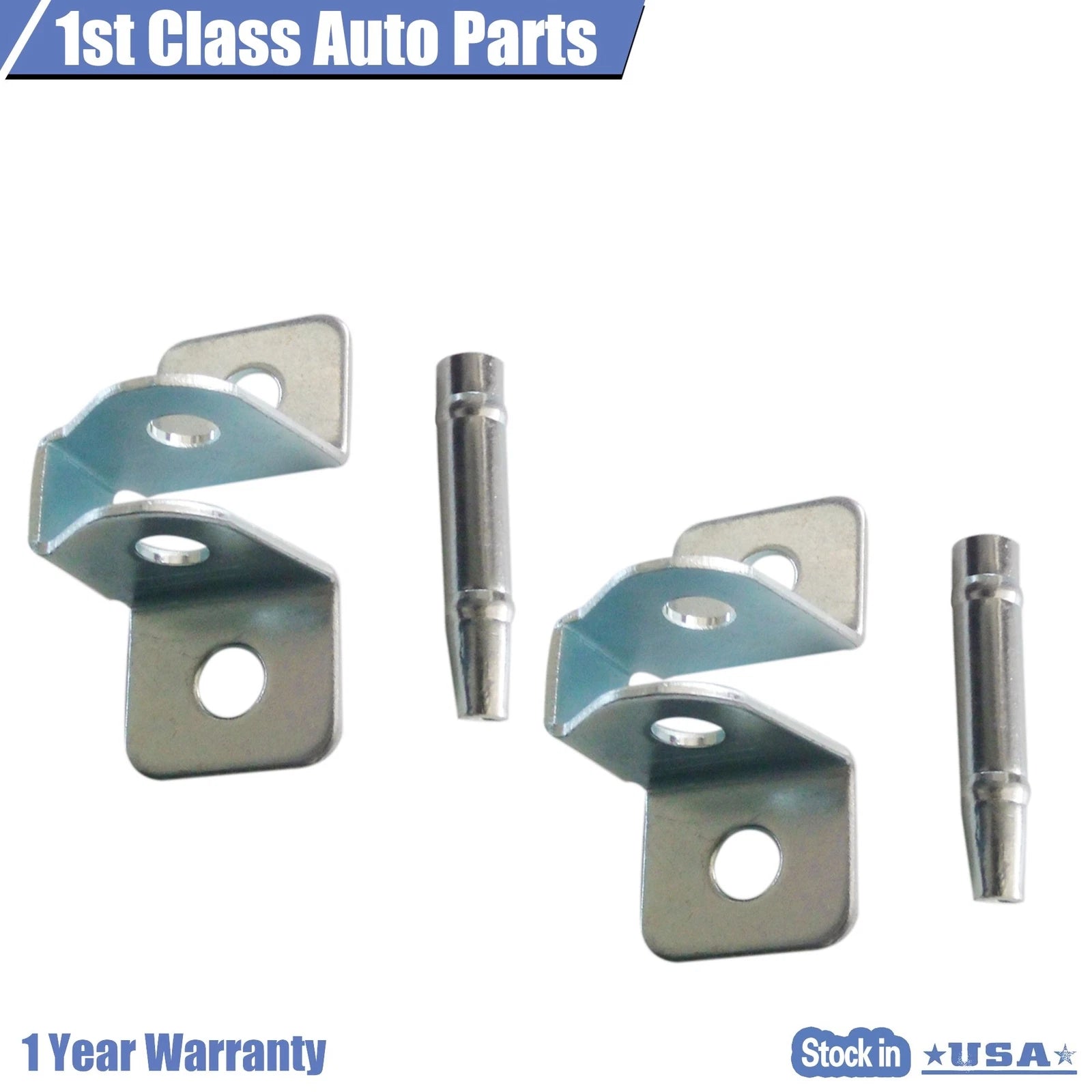 2X Door Check Bracket & Pin Repair Kit for Jeep Cherokee (1997–2001)