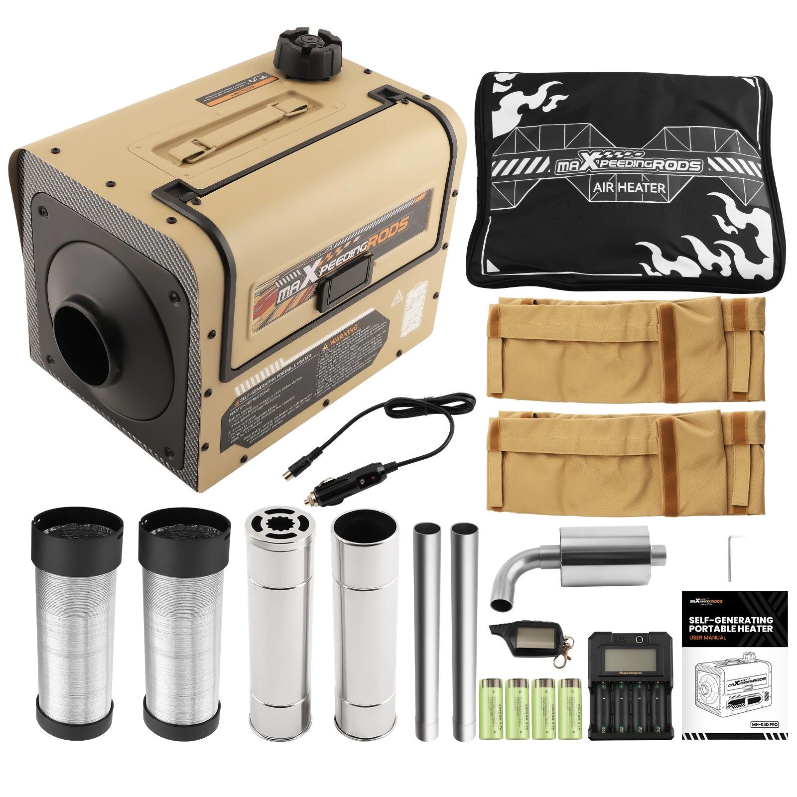 5KW Diesel Heater for Outdoor Travel (Portable, Self-Powered)