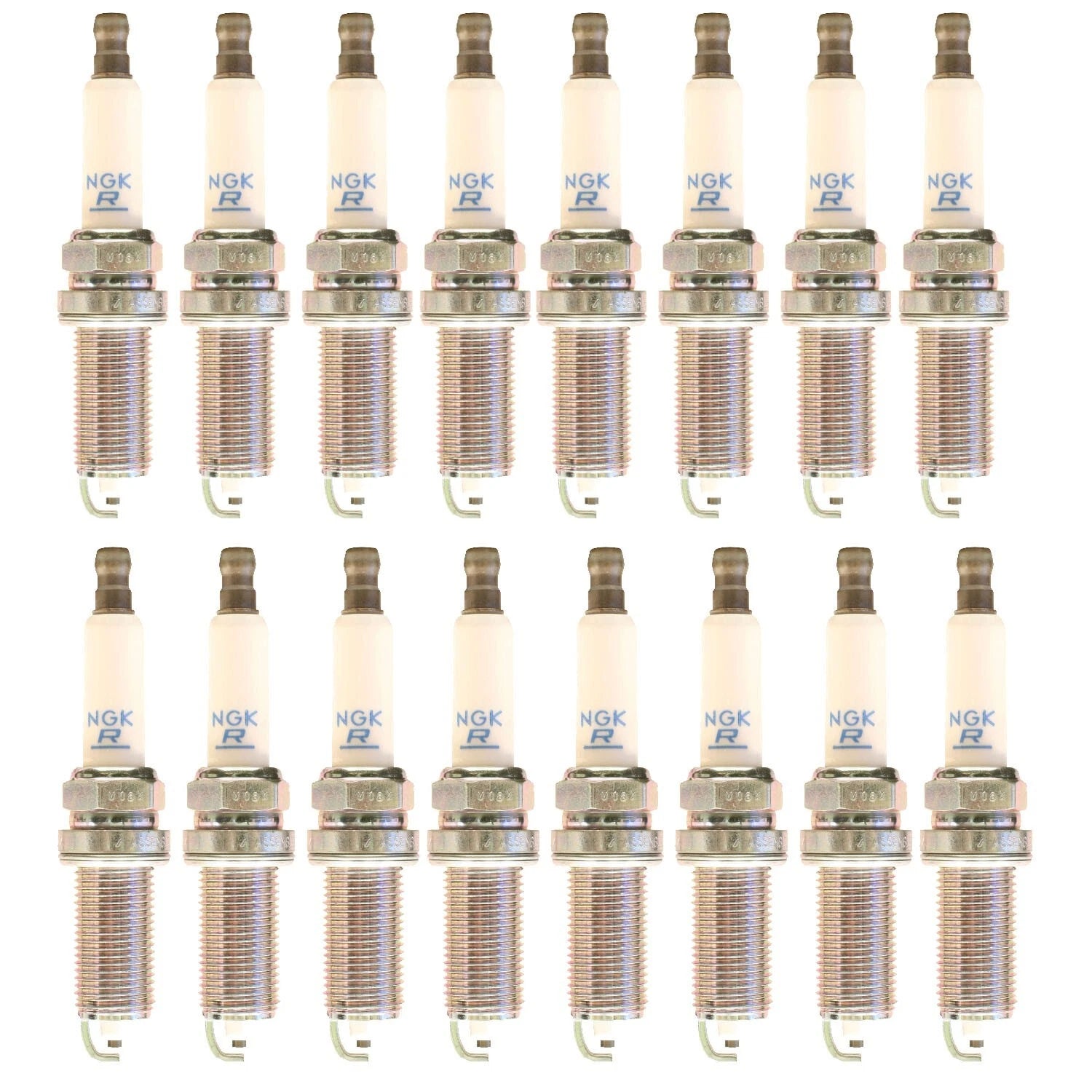 Set of 16 NGK Standard Nickel Spark Plugs 0.044 for Dodge Jeep Ram Chrysler