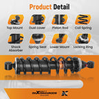 Rear Gas Shock Strut Absorber for Kawasaki Brute Force 750i KVF750 (2005–2014)