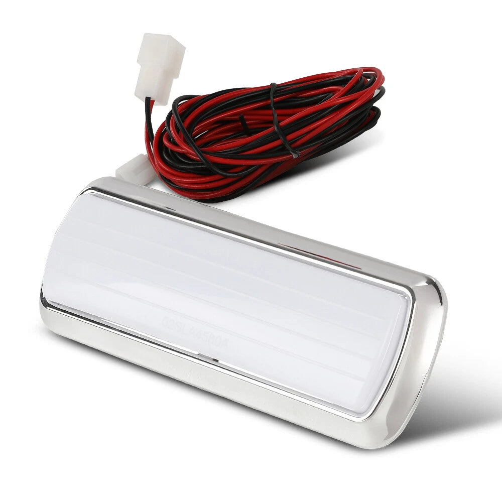 Chrome Dome Light Lamp Assembly for Chevy GMC Pickup Truck (1960–1972)