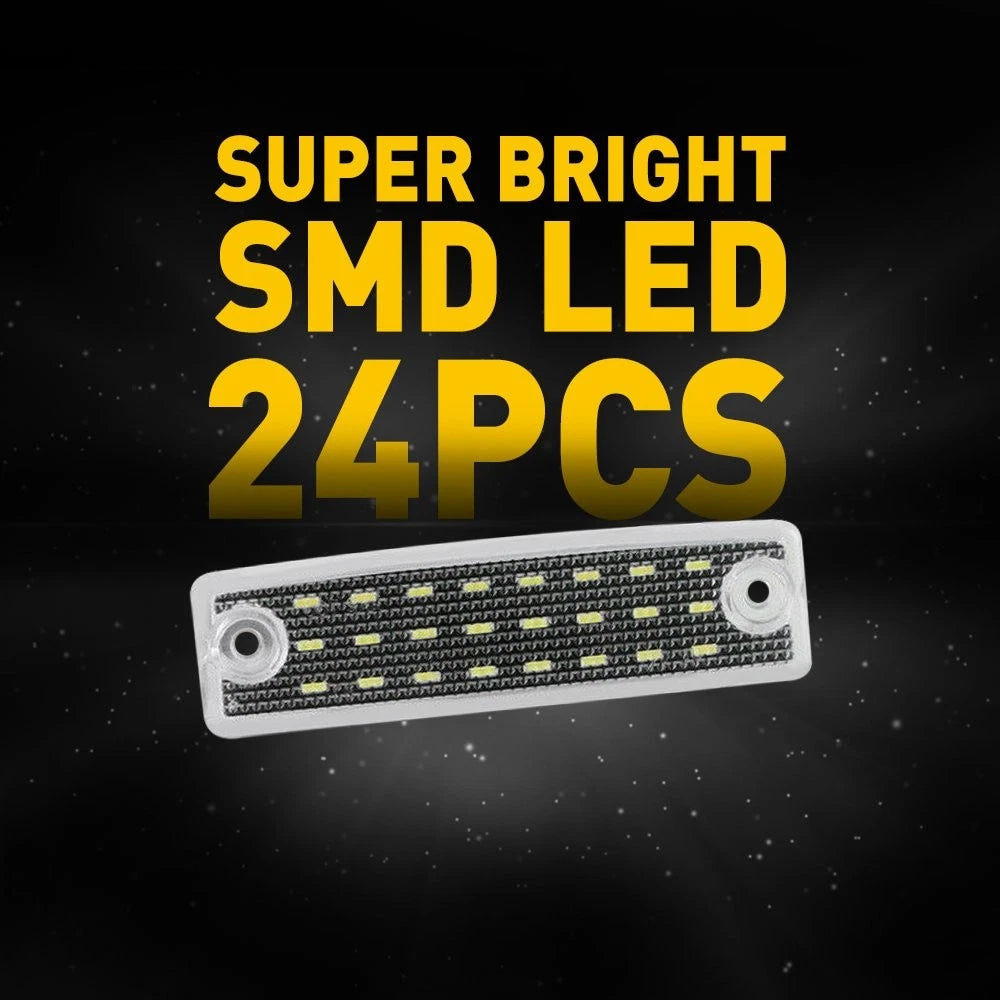 24-SMD LED License Plate Lights for Toyota 4Runner (1996–2022)