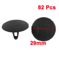 82pcs Push-Type Rivet Clip Panel Fastener for Toyota 