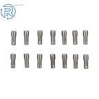 Set of 14 Precision Double Angle CNC Chuck Collets for DA300