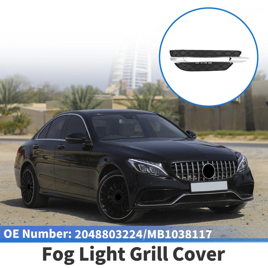 1 Pc Fog Light Grill for Mercedes-Benz C300 (2008–2015) No. 2048803224
