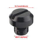 4 x M10 Mirror Hole Plugs for Yamaha, Honda, Suzuki, Kawasaki, BMW