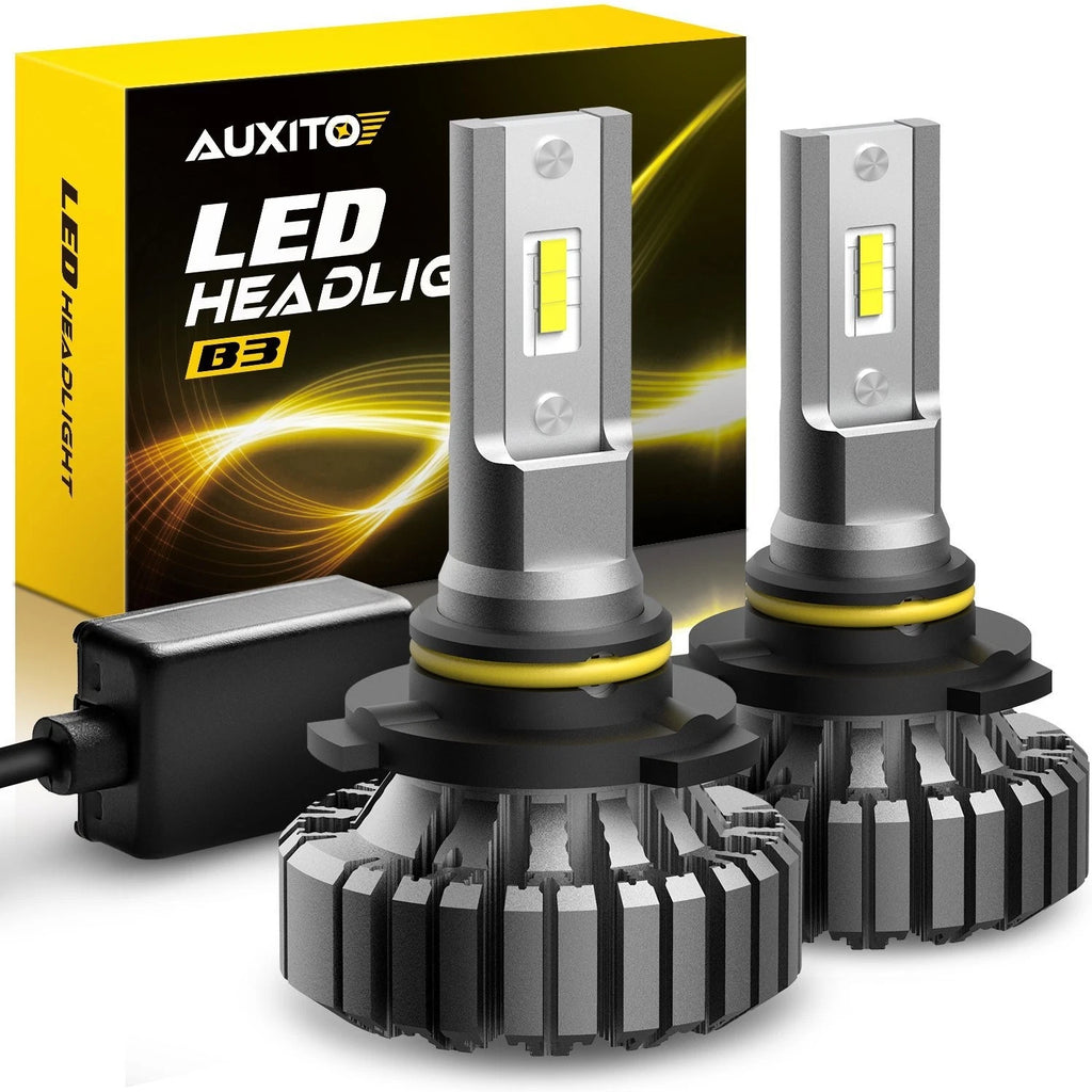 2X CANBUS 9005 LED Headlight Bulbs Kit for HB3 (5000LM)