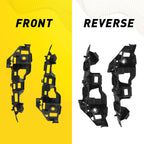 Set of 2 Front Bumper Mounting Brackets for Volkswagen Golf GTI (2015–2017)