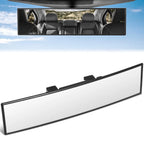Universal Convex Panoramic Wide Angle Rear View Mirror Glass 11.8" X 3" X 1"
