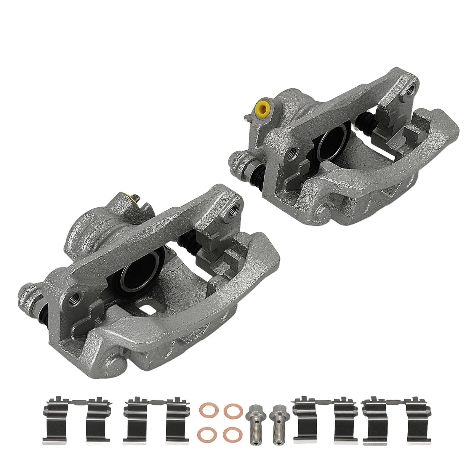 Rear Disc Brake Calipers Set for Subaru Impreza (2008–2014) w/Bracket