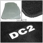 Set of 4 Floor Mats for Acura Integra DC2 (1994–2001) Nylon Black Plush