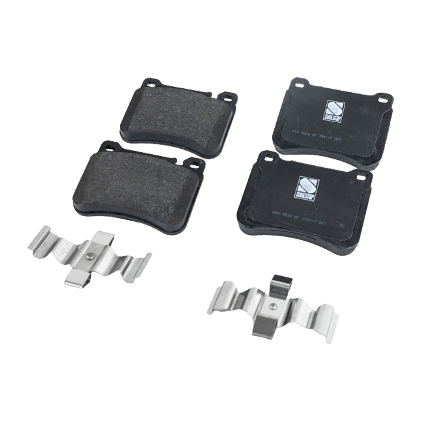 Front NAO Brake Pad Set for Mercedes Benz C230 (2005–2007)
