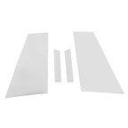 Set of 4 Car Pillar Window Trim Covers for Mercedes Benz CLS-Class  Chrome