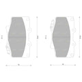 Front Brake Pads Set for Hilux 4Runner RN130R YN130 (1989–1996)