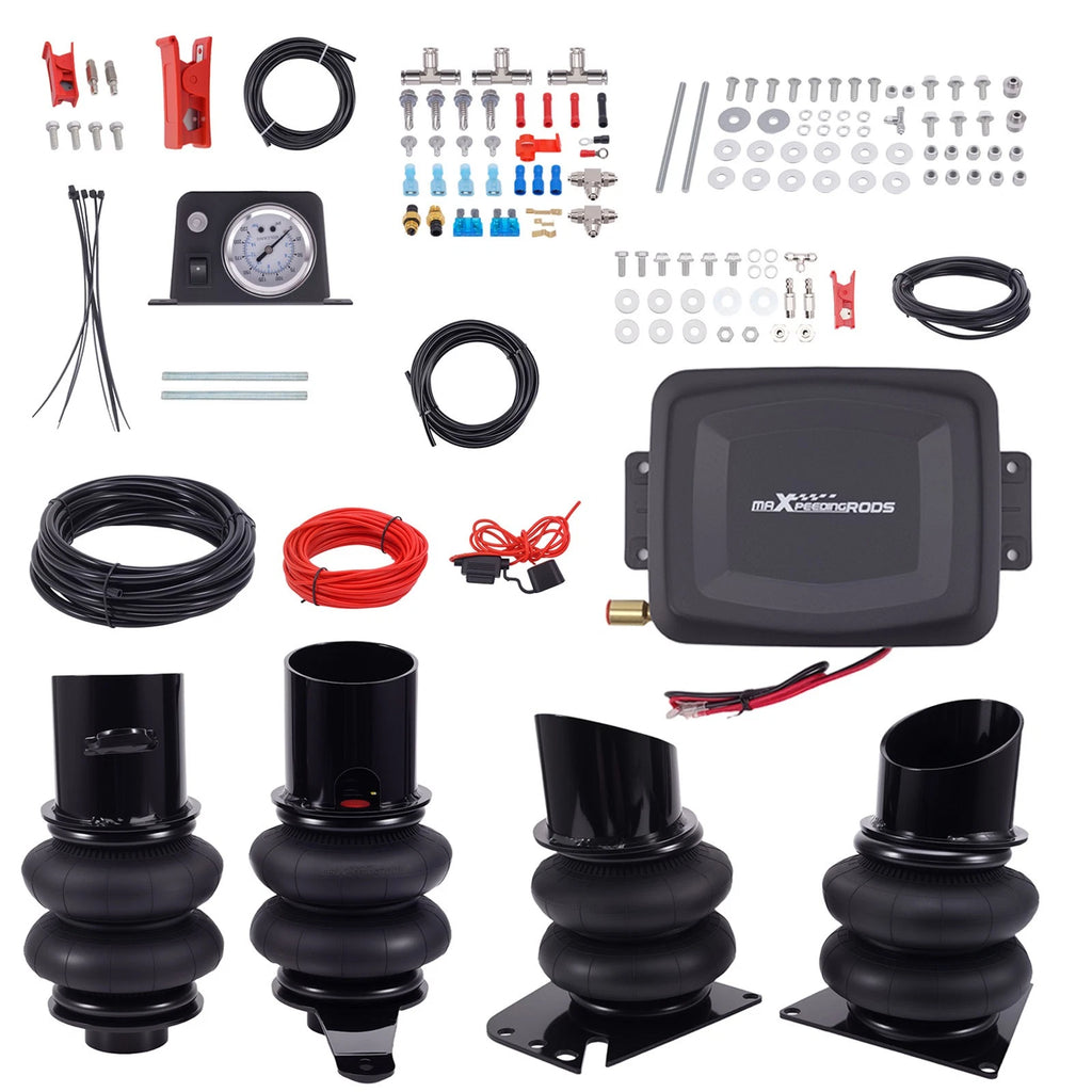 Set of 4 Air Spring Bags + Controller Kit for Chevy Bel Air (1958–1964)